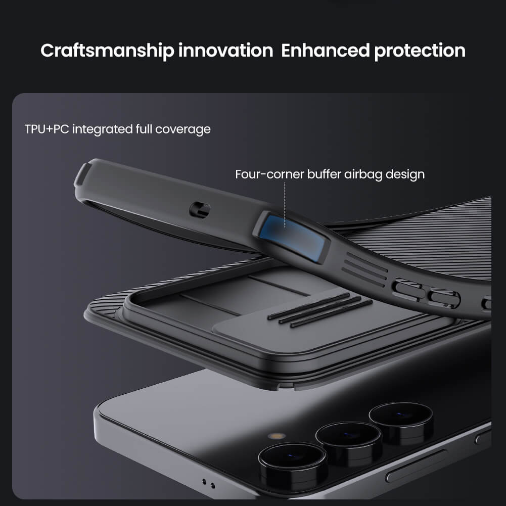 Чехол-крышка NILLKIN для Samsung Galaxy S25 FE (S25 Fan Edition) (серия CamShield Pro)